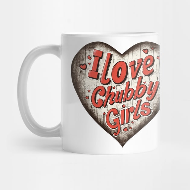 i love chubby girls by Stephanie Francoeur Art